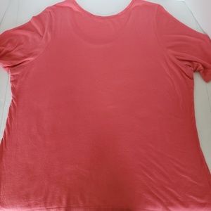 Lane Bryant Tops - Lane Bryant Coral Basic Supima Tshirt, Size 18/20 Lane Bryant Tops - Lane Bryant Coral Basic Supima Tshirt, Size 18/20